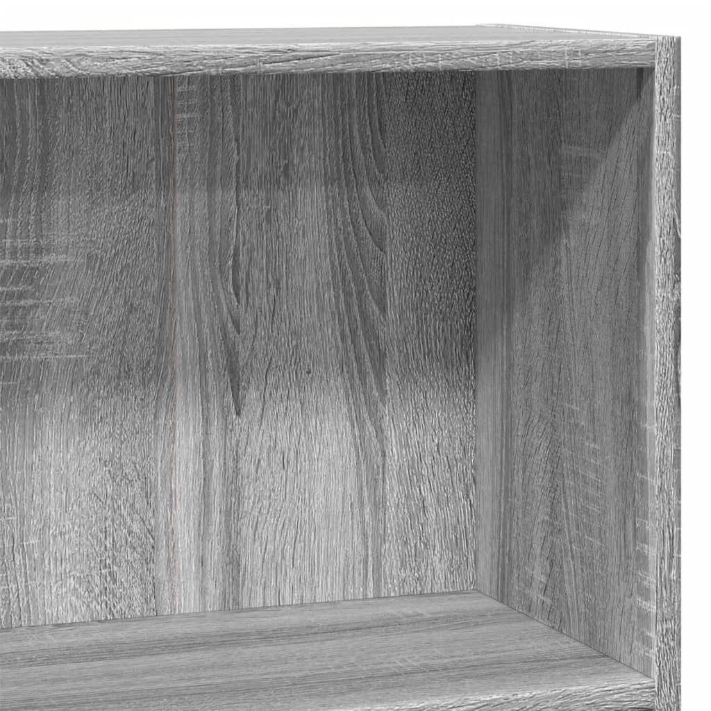 Regal za knjige boja hrasta 80x30x77 cm konstruirano drvo