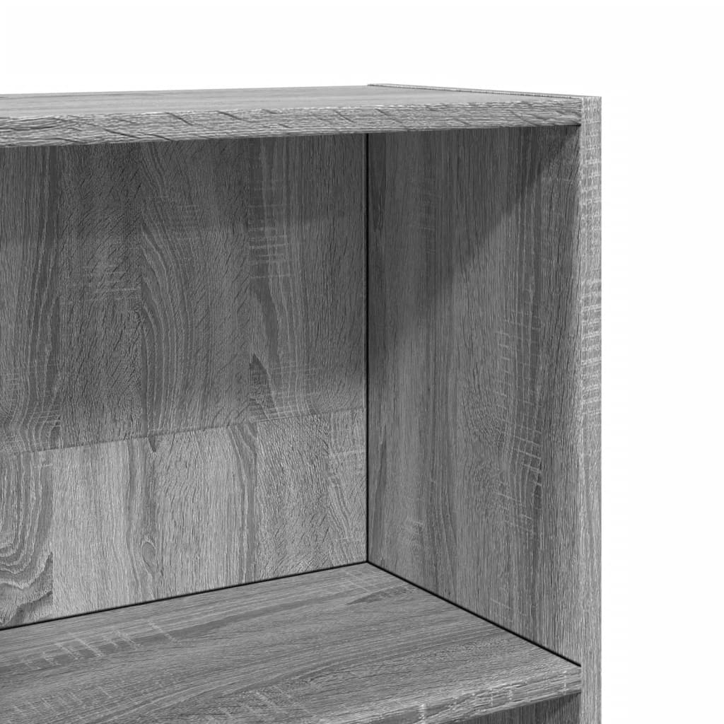 Regal za knjige boja hrasta 80x30x114 cm konstruirano drvo