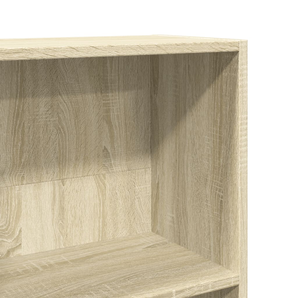 Regal za knjige boja hrasta 80x30x152 cm od konstruiranog drva