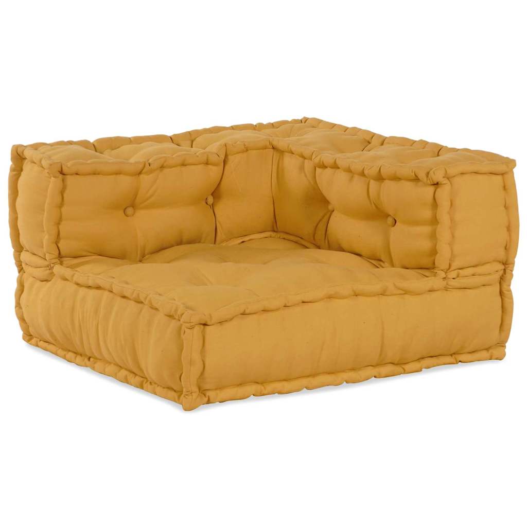 Modularna sofa 3 pcs Žuta Tkanina