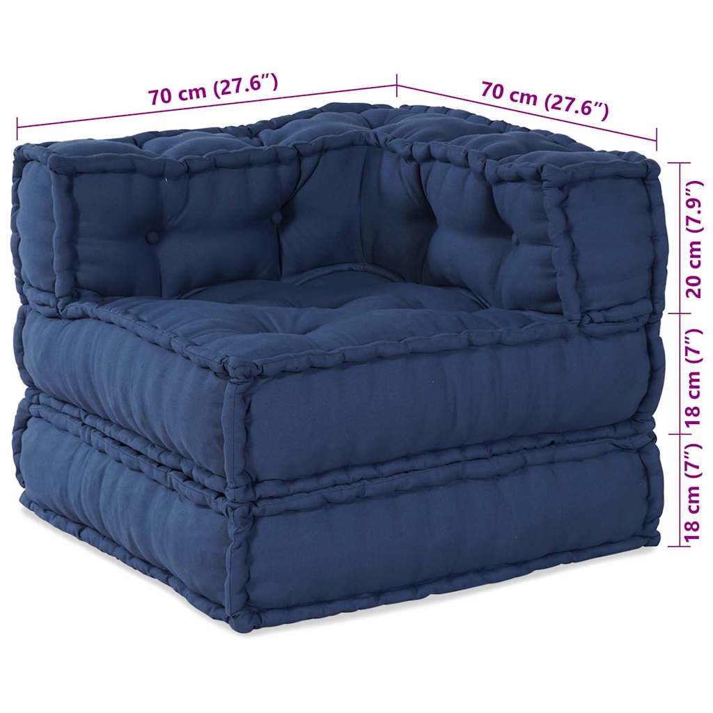 Modularna sofa 3 pcs Indigo Tkanina