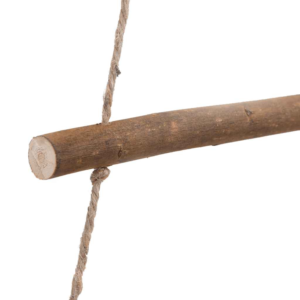 Viseća božićna drvca s vrhom zvijezda 2 kom 42 x 90 cm prirodne grane