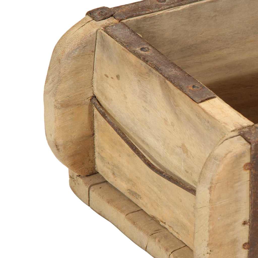 Pladanj 4 pcs Smeđa 57 x 15 x 9 cm Čvrsto drvo iz reciklaže
