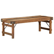Kava Stol Smeđa 110 x 55 x 40 cm Čvrsto drvo iz reciklaže
