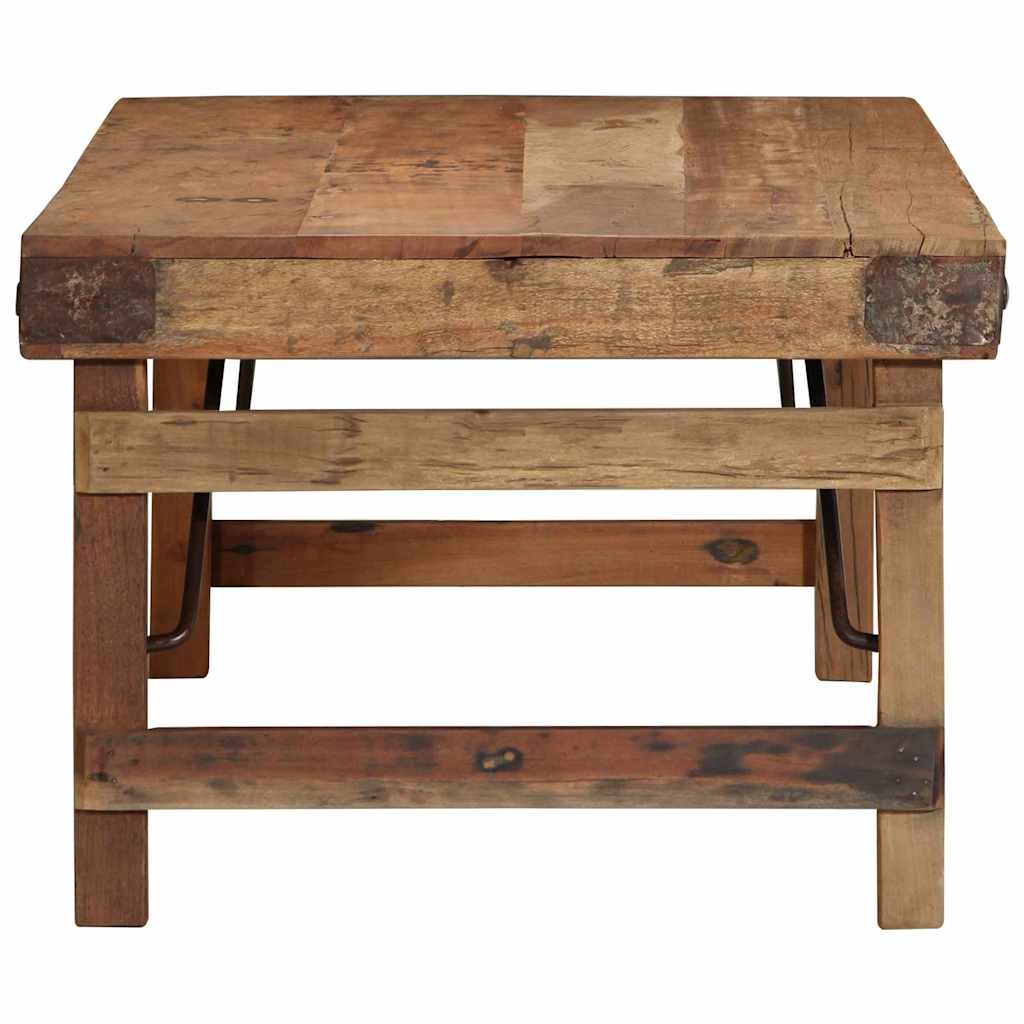 Kava Stol Smeđa 110 x 55 x 40 cm Čvrsto drvo iz reciklaže
