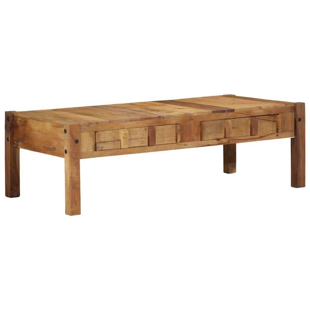 Kava Stol Smeđa 110 x 54 x 35 cm Čvrsto drvo iz reciklaže