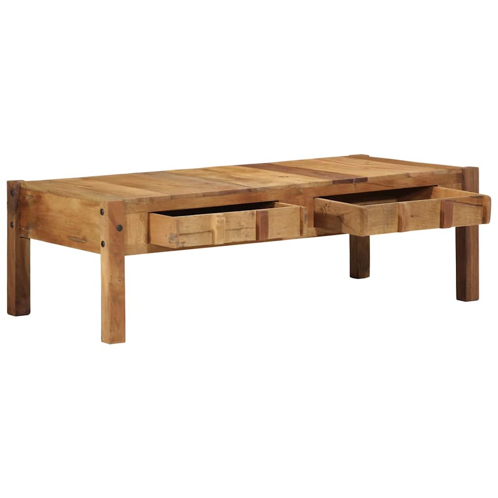 Kava Stol Smeđa 110 x 54 x 35 cm Čvrsto drvo iz reciklaže