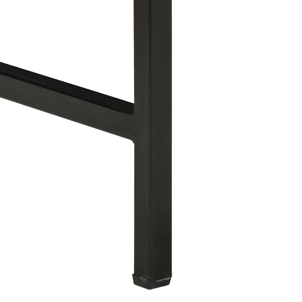 Radni stol Smeđa 105 x 50 x 75 cm Čvrsto drvo manga i metal