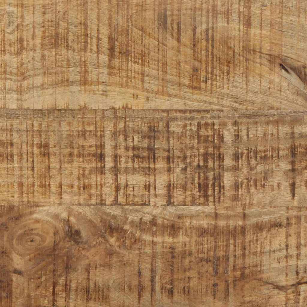 Radni stol Smeđa 105 x 50 x 75 cm Čvrsto drvo manga i metal