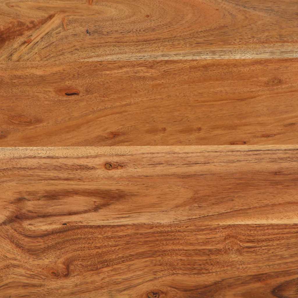 Noćni ormar 2 pcs Smeđa 40 x 35 x 50 cm Čvrsto drvo akacije