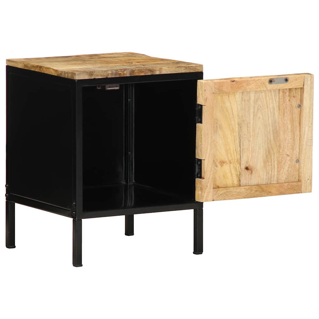 Noćni ormar 2 pcs Smeđa i crna 30 x 30 x 40 cm