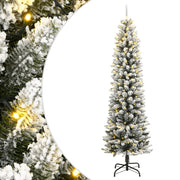 Umjetno božićno drvce 300 LED dioda i nasut snijeg 240 cm