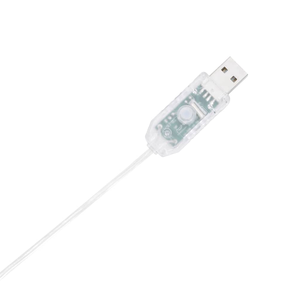 Poklon kutija za božićne ukrase 80 LED dioda toplo bijela