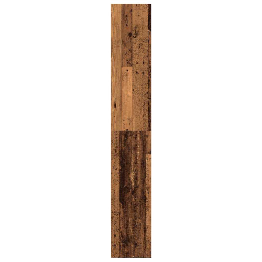 Ormarić za knjige boja drva 80 x 30 x 189 cm konstruirano drvo