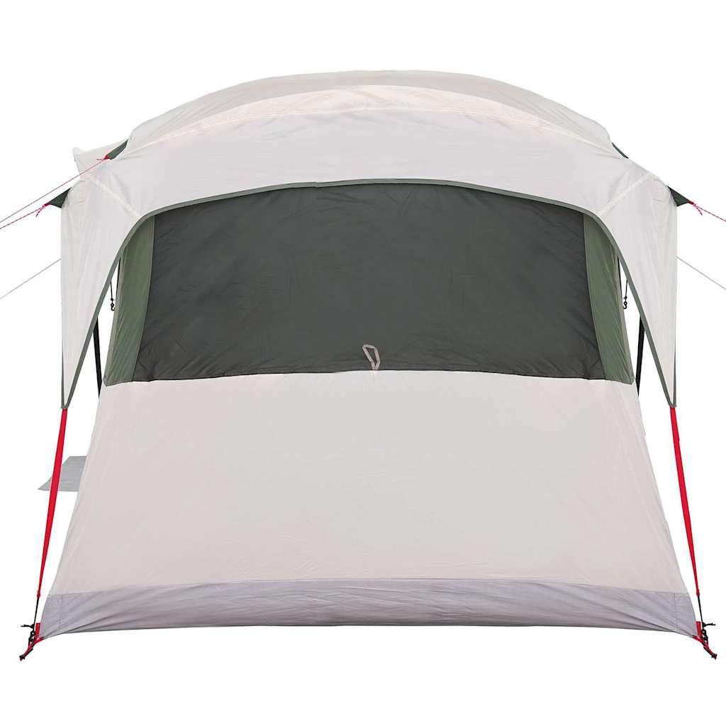 Obiteljski šator s krovom Bijela i zelena 435 x 255 x 216 cm