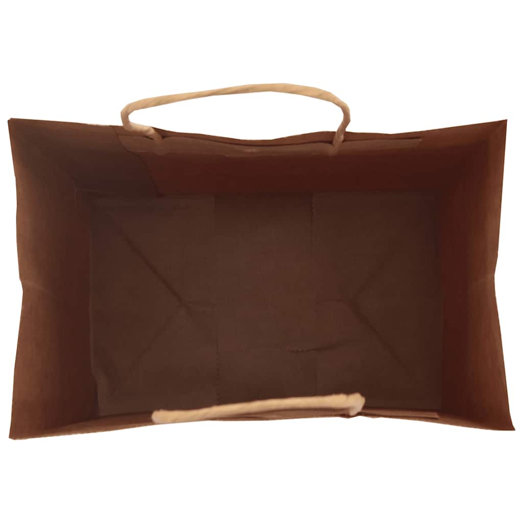 Papirnate vrećice 250 kom s ručkama plave 32x22x24 cm