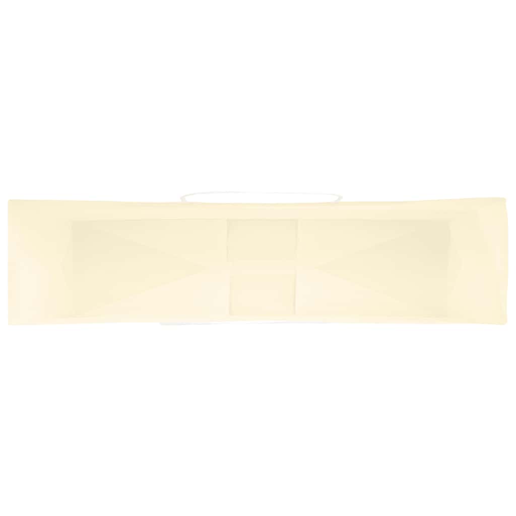 Papirnate vrećice 250 kom s ručkama žute 54x15x49 cm