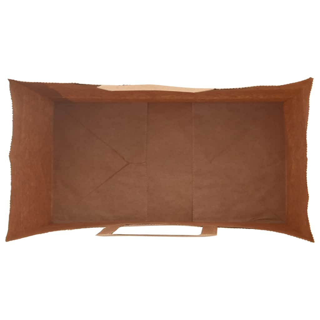 Papirnate vrećice 250 kom s ručkama smeđe 32x17x44 cm