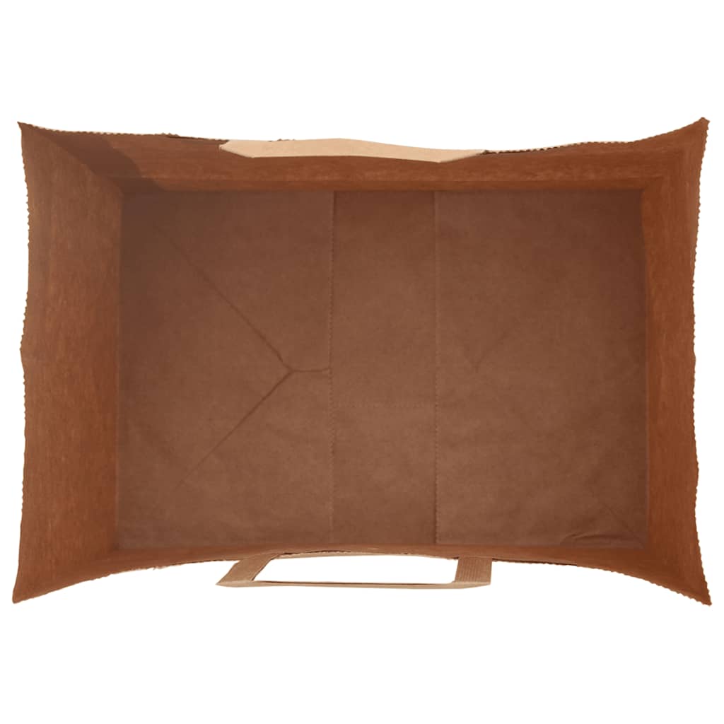 Papirnate vrećice 250 kom s ručkama plave 32x22x24 cm