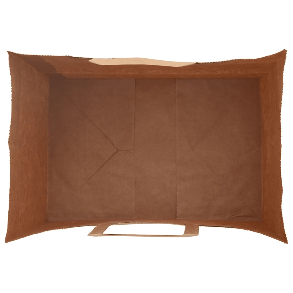 Papirnate vrećice 250 kom s ručkama plave 32x22x28 cm