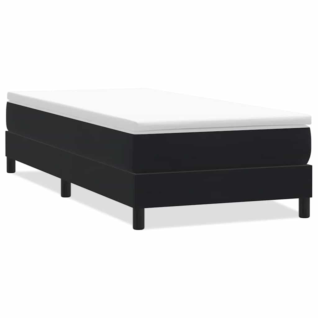 Box Spring krevet bez madraca crni 80x210 cm samt