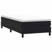 Box Spring krevet bez madraca crni 100x210 cm samt