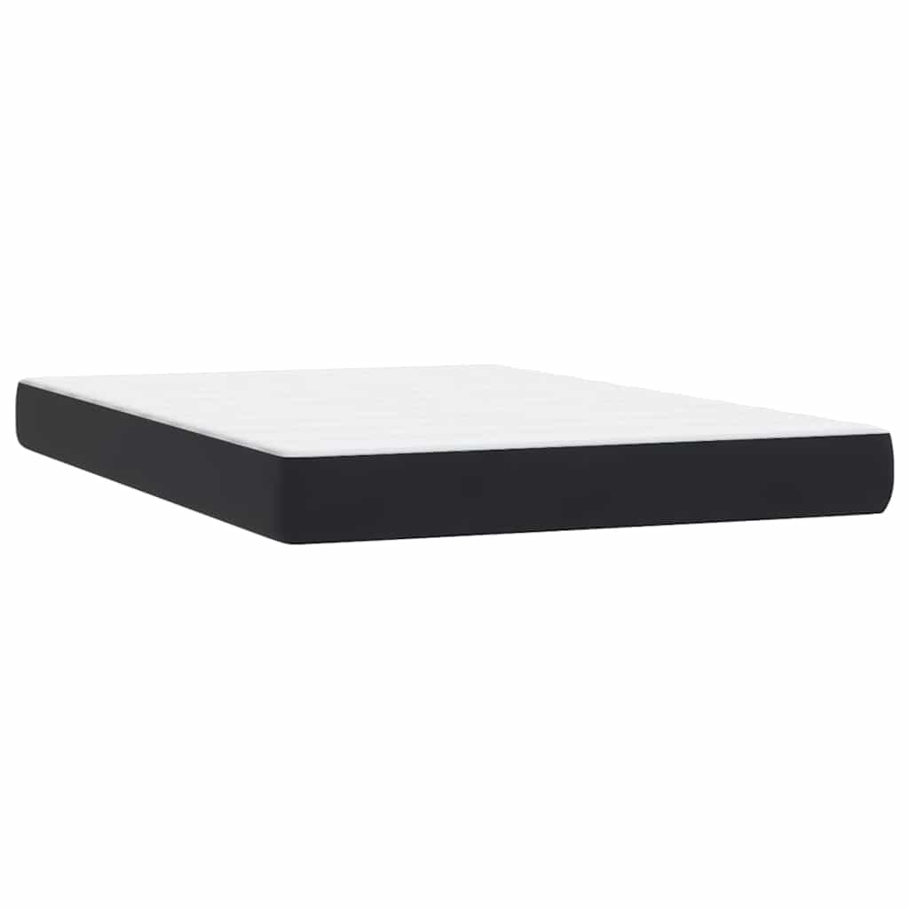 Box spring krevet s madracem crni 160x210 cm baršunasti
