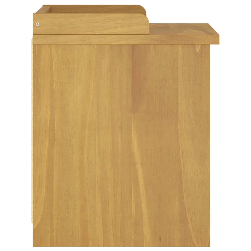 Klupa za predsoblje SANDNES 45x40x50 cm od masivne borovine
