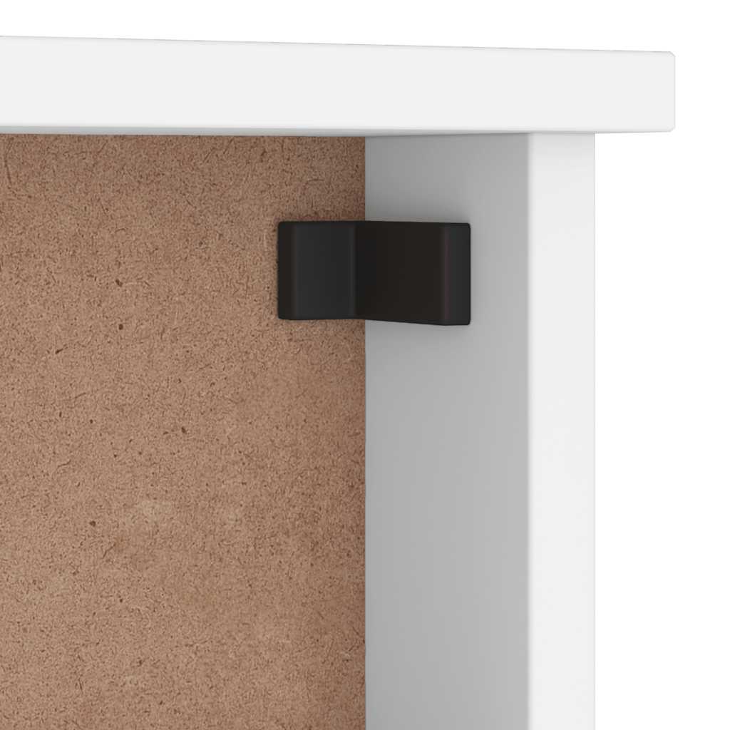 Zidna vješalica za kapute SANDNES 45x12x35 cm puno drvo bor