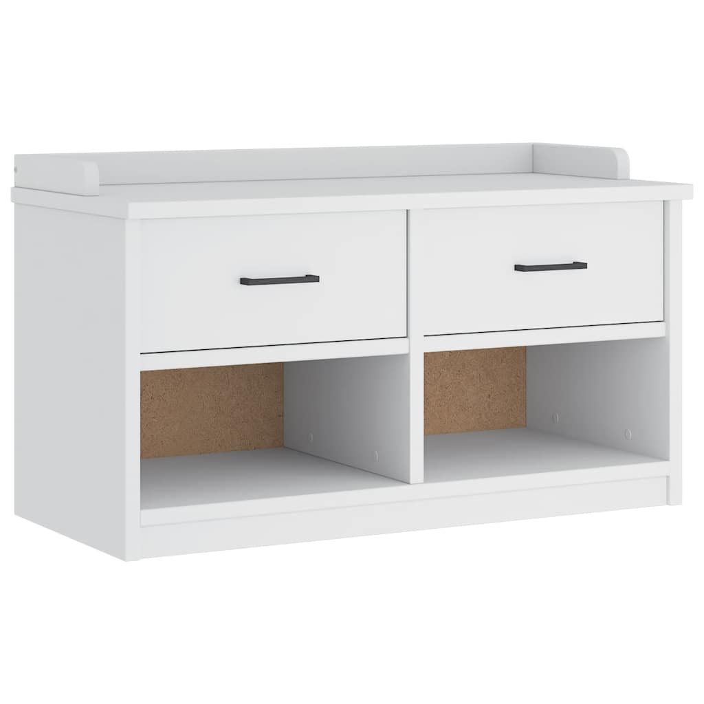 Klupa za predsoblje SANDNES 87x40x50 cm od masivne borovine