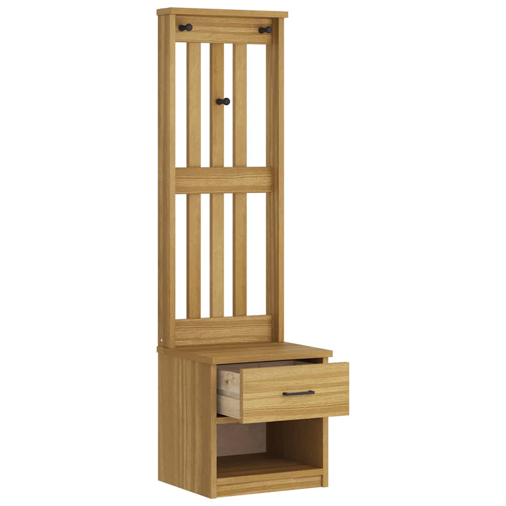 Drvo za dvoranu SANDNES 45x40x159,5 cm puno drvo bor