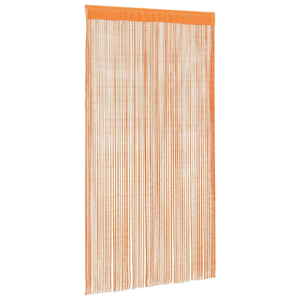 Zavjese od špage 2 kom. narančaste 100x250 cm