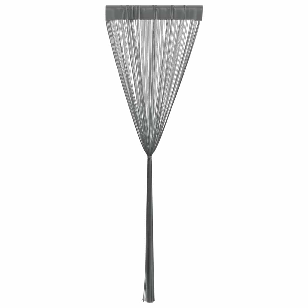 Zavjese od špage 2 kom antracit boje 100x250 cm