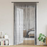 Zavjese od špage 2 kom antracit boje 100x250 cm