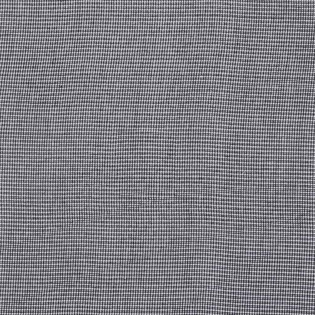 Voile zavjese s ušicama 2 kom crne 140x140 cm