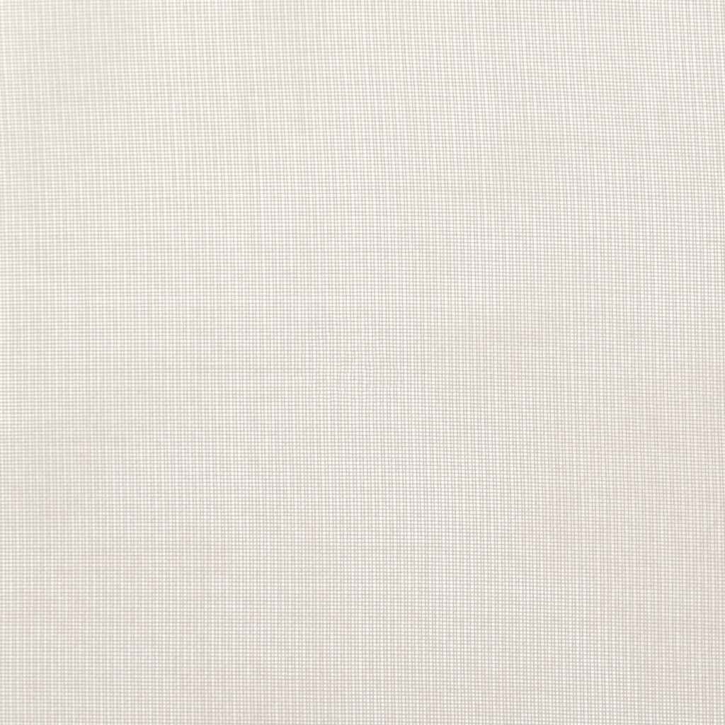 Voile zavjese s ušicama 2 kom krem 140x175 cm