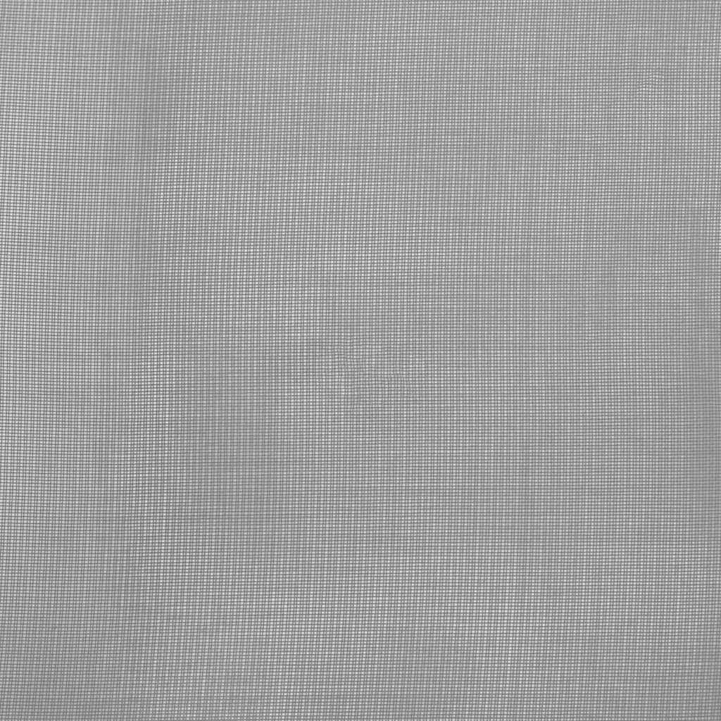 Voile zavjese s ušicama 2 kom tamnosive 140x175 cm