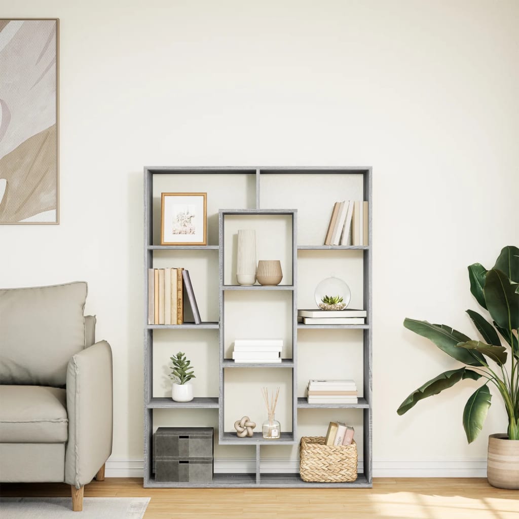 Ormarić za knjige boja hrasta 102x29x143 cm konstruirano drvo