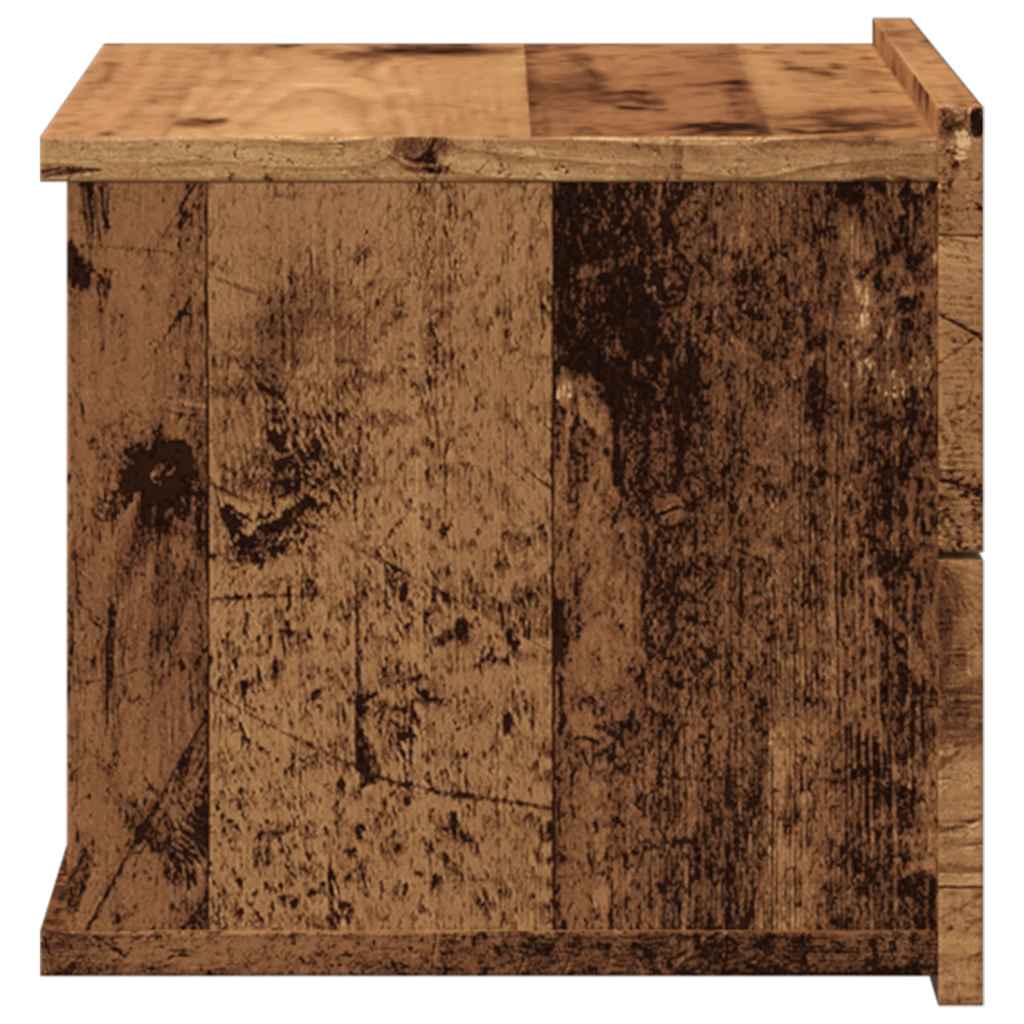 Zidni noćni ormarić Old Wood 40x32x30 cm