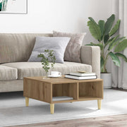 Stol za kavu Artisan hrast 60x60x30 cm izrađeno drvo