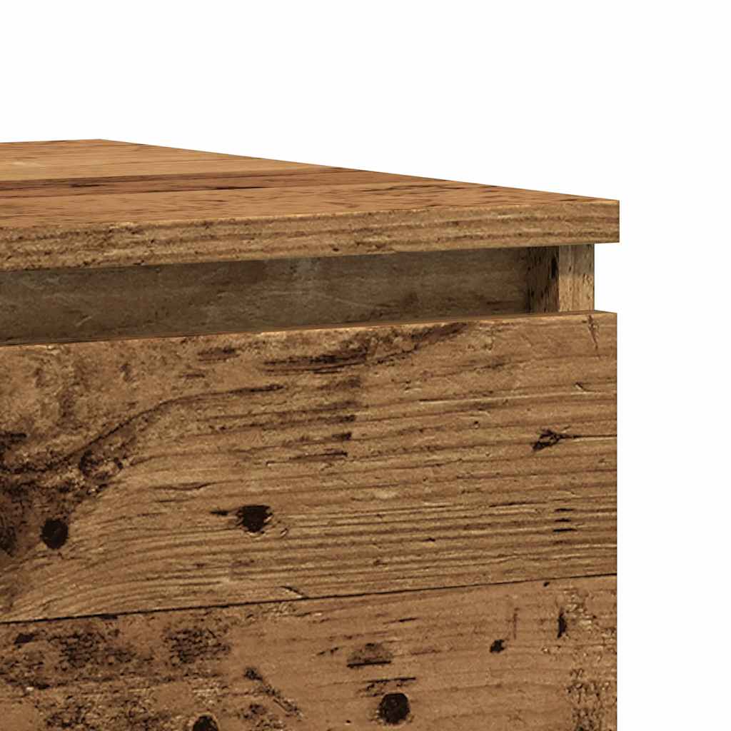 Noćni ormarići 2 kom staro drvo 50x40x43,5 cm konstruirano drvo
