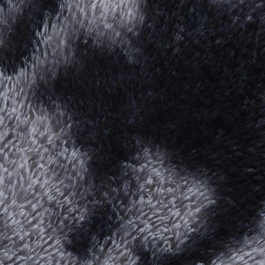Čupavi tepih s visokim vlaknima NAVARRA tamnosiva 130x200 cm