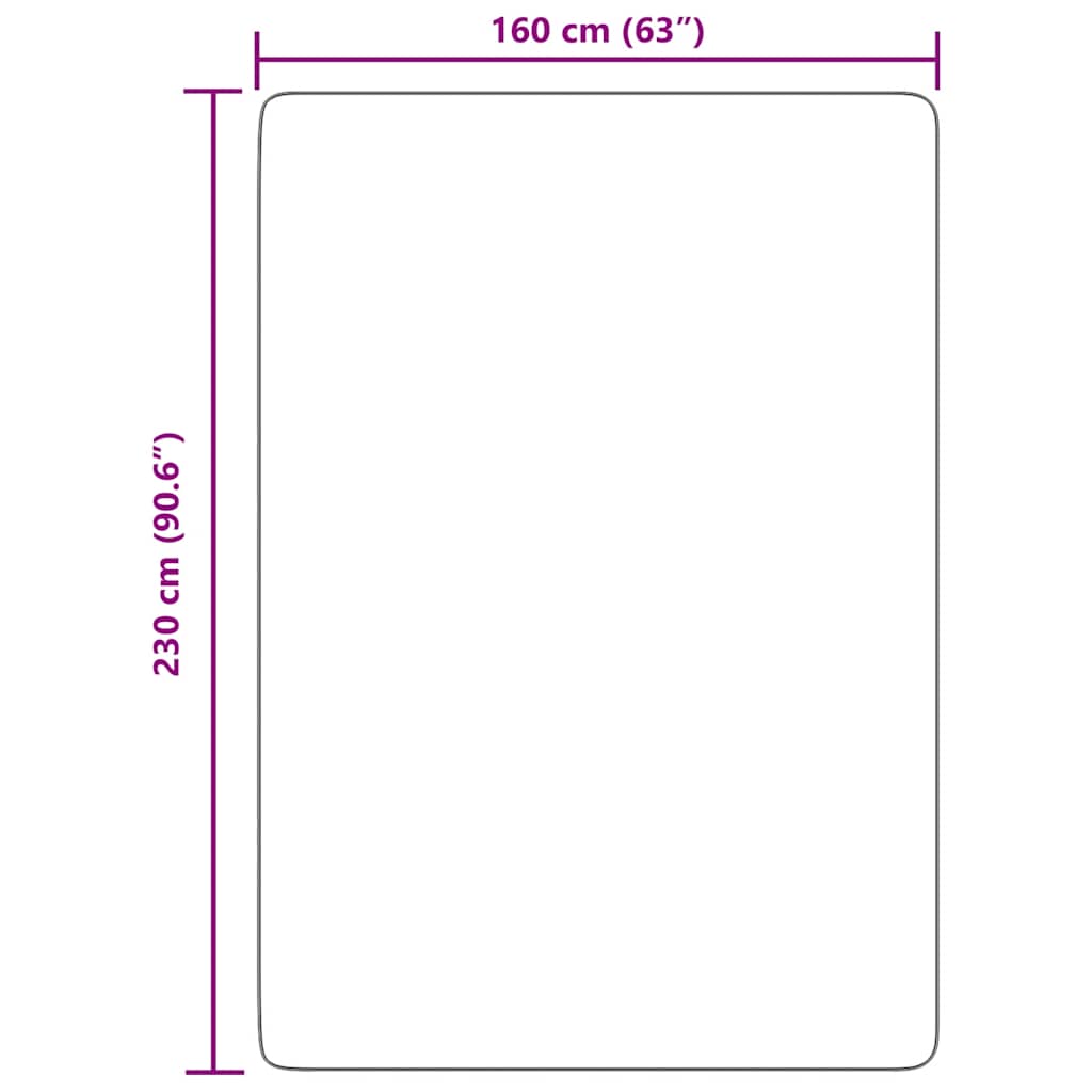 Čupavi tepih s visokim vlaknima NAVARRA srebrnosiva 160x230cm