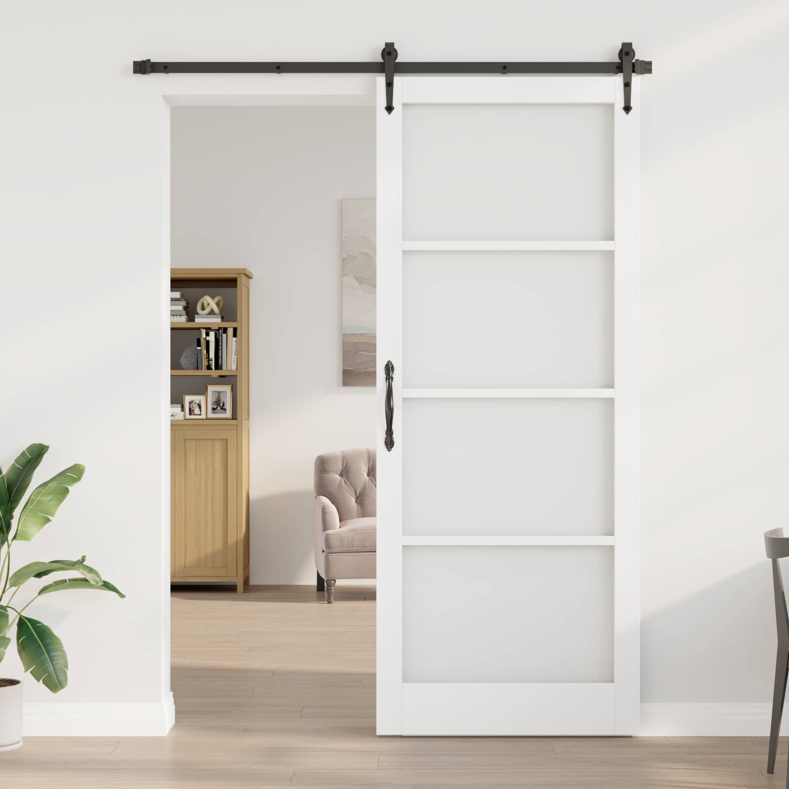 Unutarnja vrata ORKDAL Bijela nanešena 93 x 232 cm