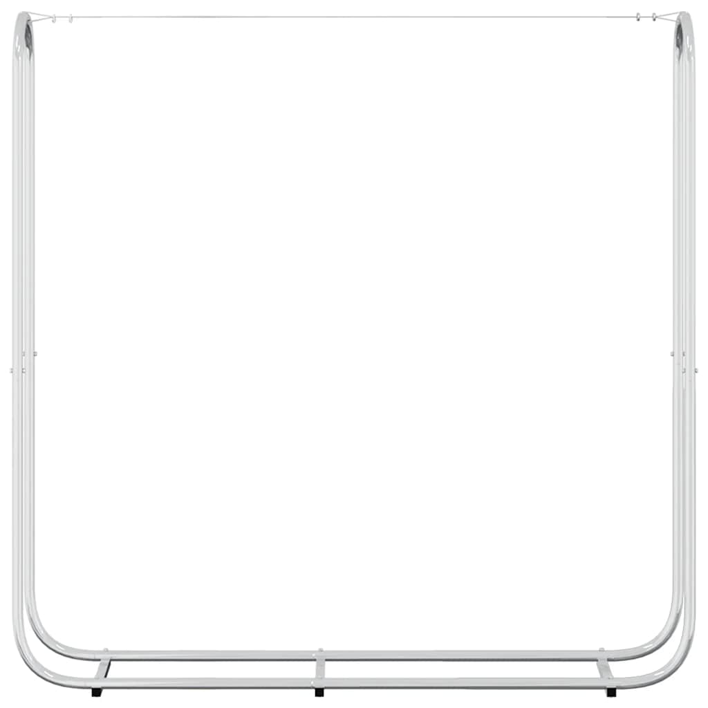 Stalak za drva za ogrjev 150x25x150 cm Pocinčani čelik