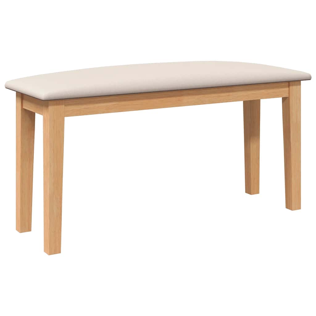 Klupa 90 cm puna drvena guma