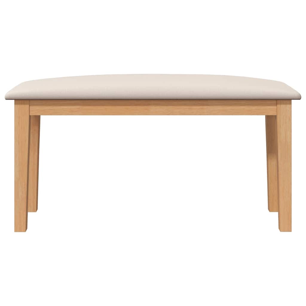 Klupa 90 cm puna drvena guma