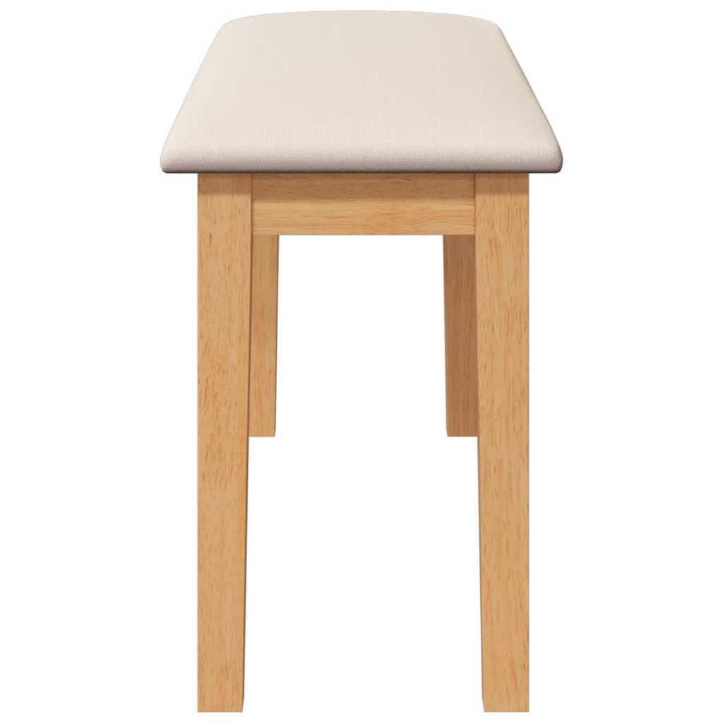 Klupa 90 cm puna drvena guma