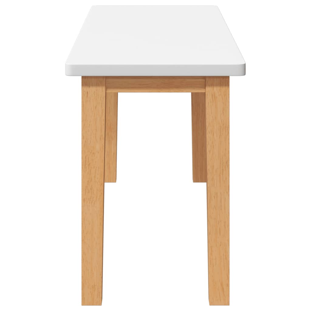 Klupa 90 cm puna drvena guma