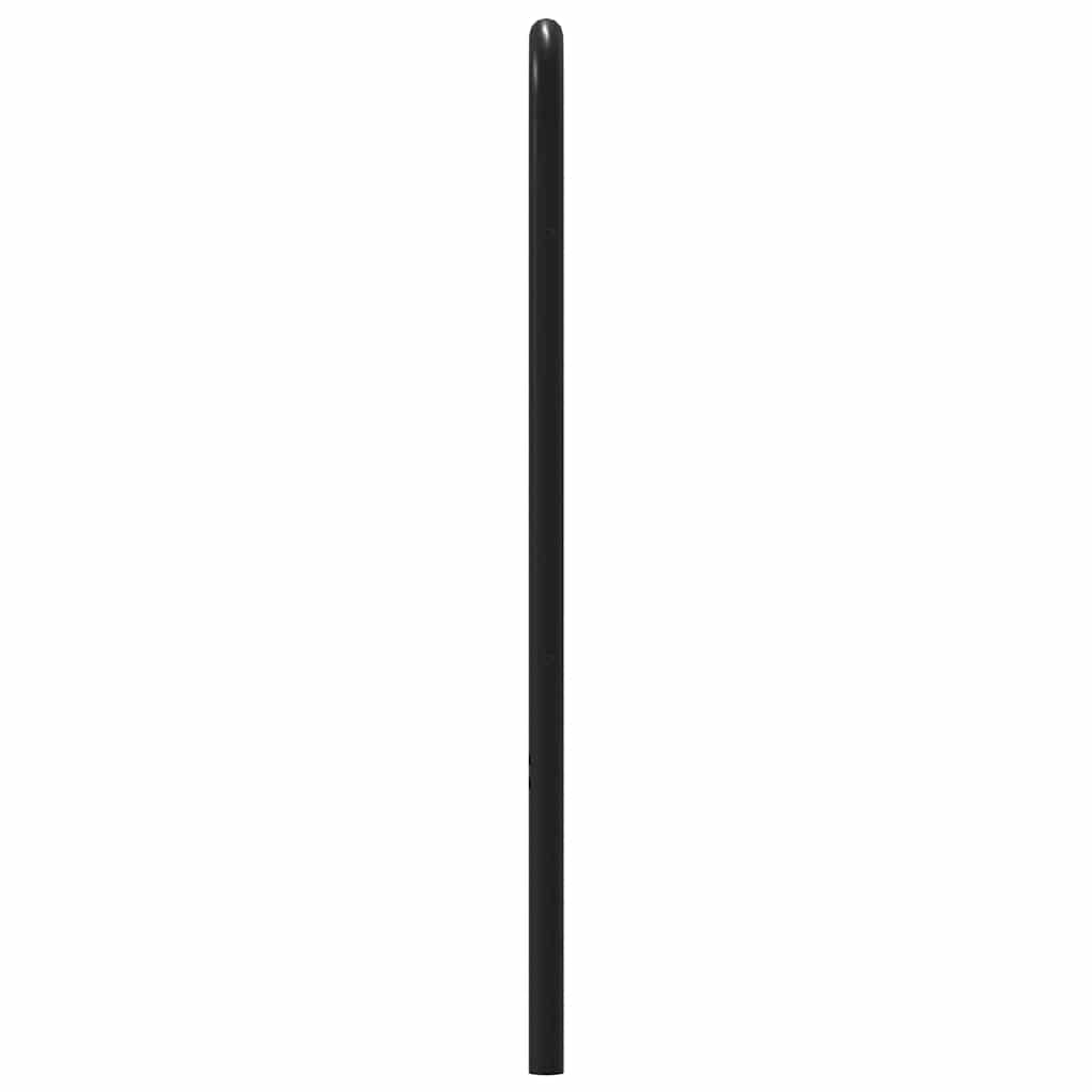 Zamjensko uzglavlje smeđa boja hrasta 160 cm čelik i konstruirano drvo